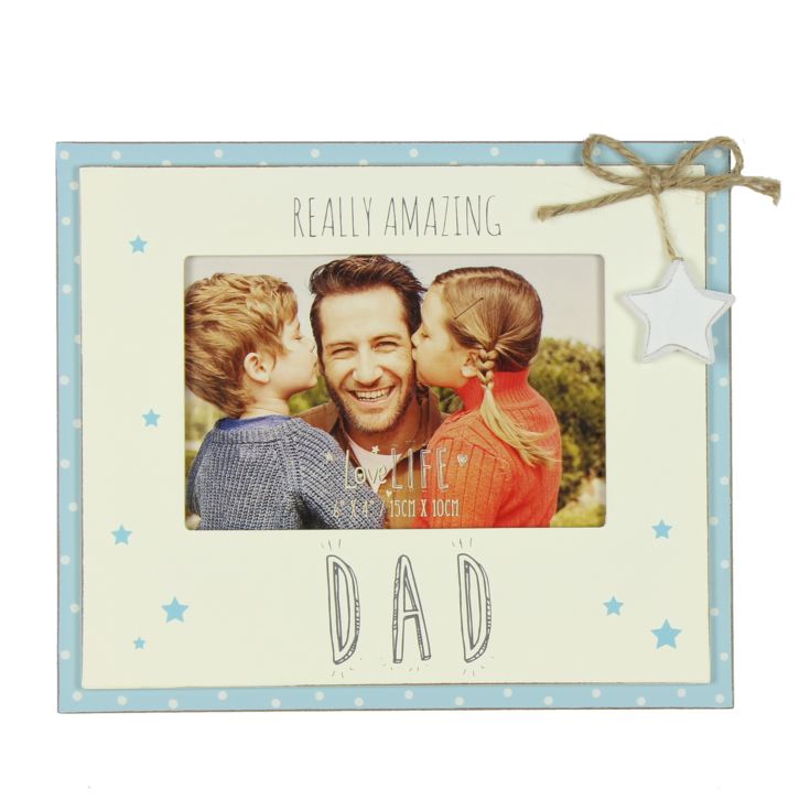 Love Life Photo Frame 6" x 4" - Amazing Dad product image