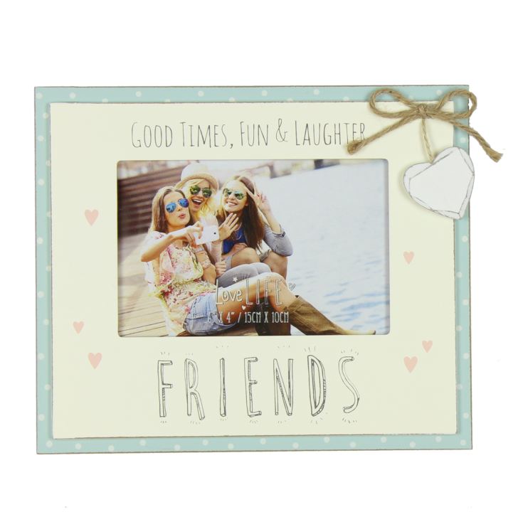 6" x 4" - Love Life Photo Frame - Friends product image