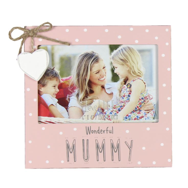 Love Life Photo Frame 6" x 4" - Wonderful Mummy product image