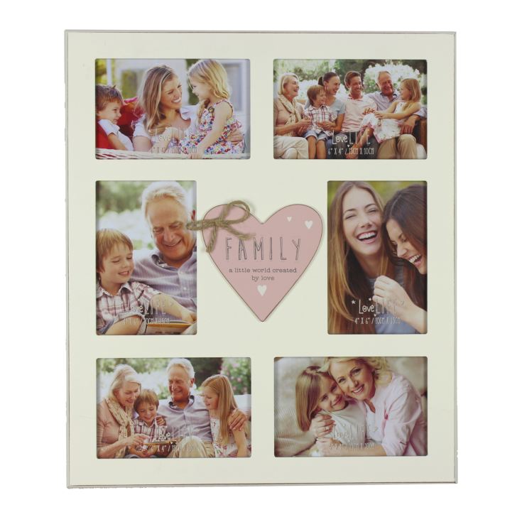 Love Life Collage Frame 36cm - Family product image