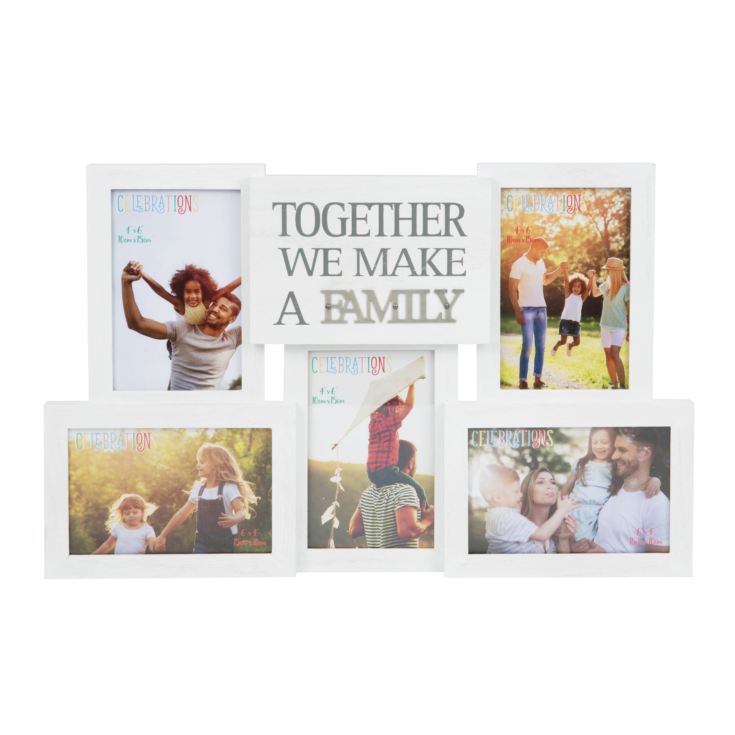 Collage Photo Frame with Metal Words - Family product image