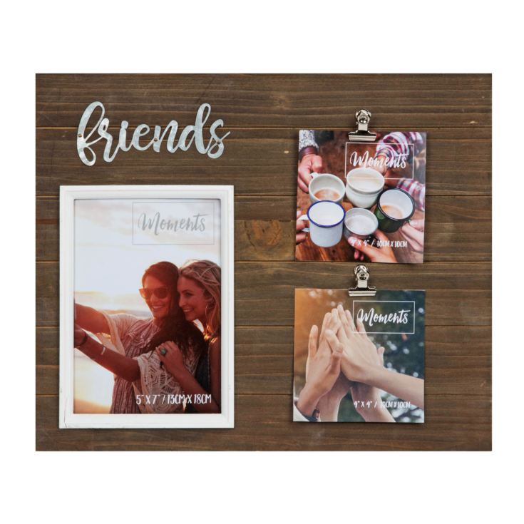 5" x 7" - Moments Multi Aperture Clip Frame - Friends product image