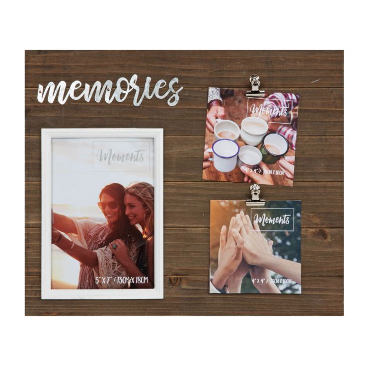 5" x 7" - Moments Multi Aperture Clip Frame - Memories product image