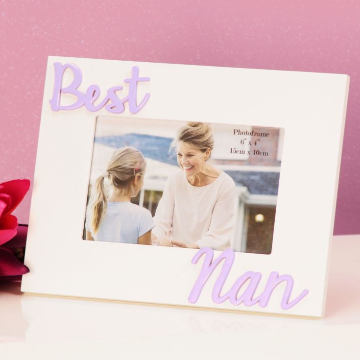 Photo Frame 3D Letters 6" x 4" - Best Nan product image