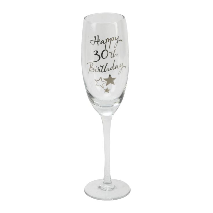 Juliana 30th Birthday Champagne Flute product image