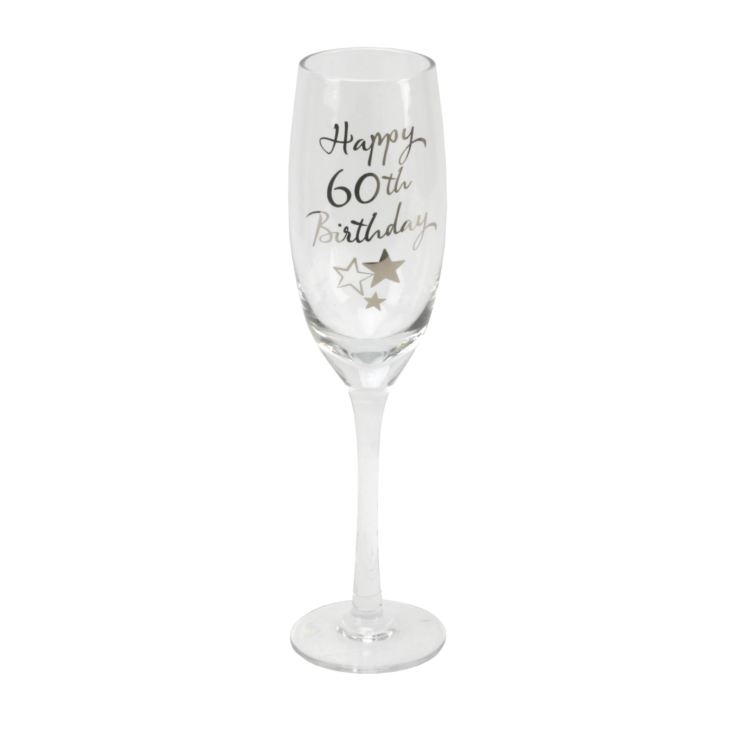 Milestones Champagne Flute - 60th Birthday product image