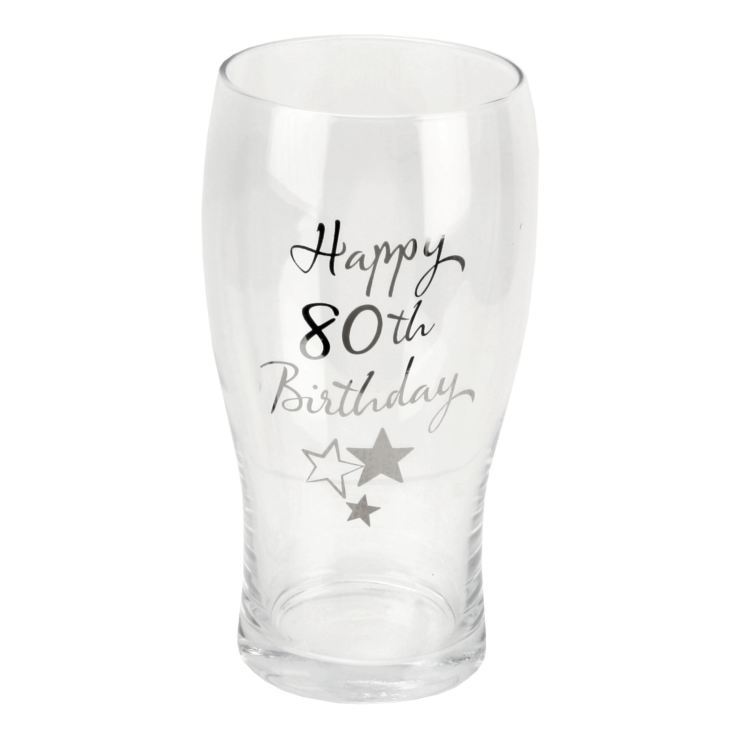 Birthdays by Juliana Beer Glass - 80th Birthday product image