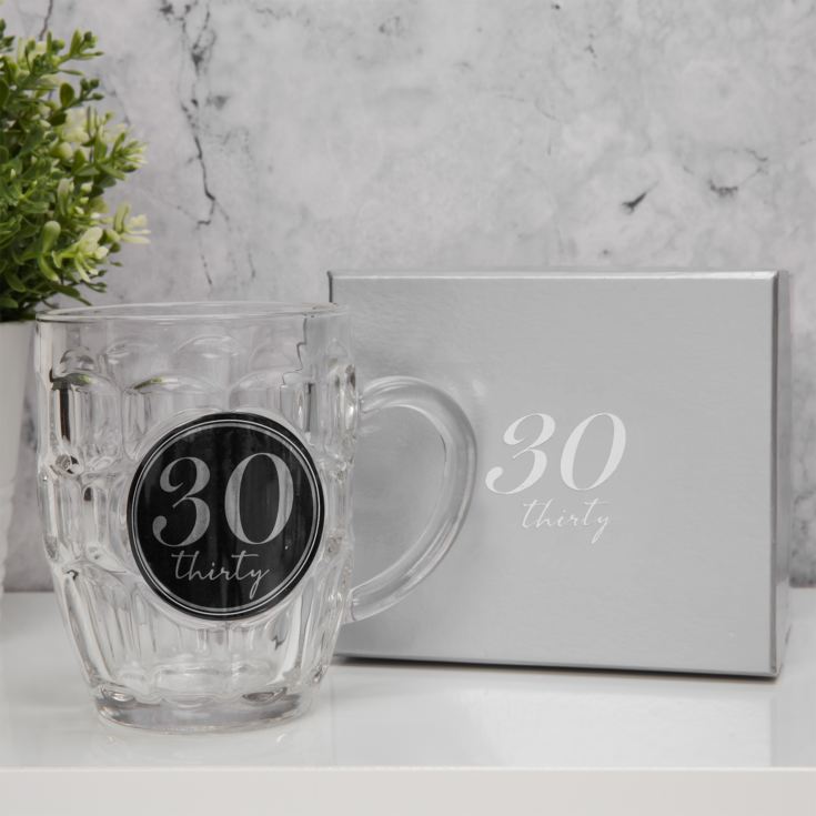 Milestones Glass Tankard - 30 product image