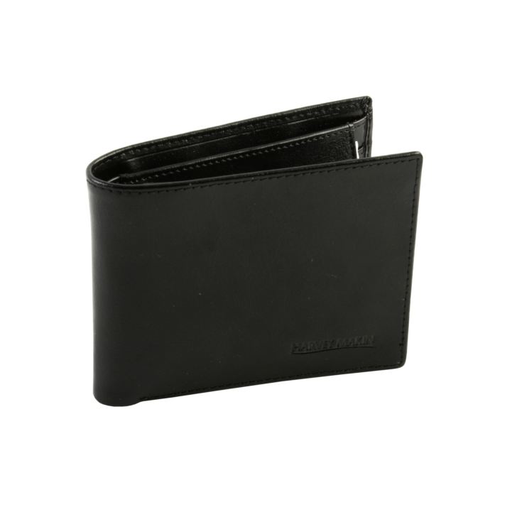 Harvey Makin Black Wallet with Embossed Logo product image