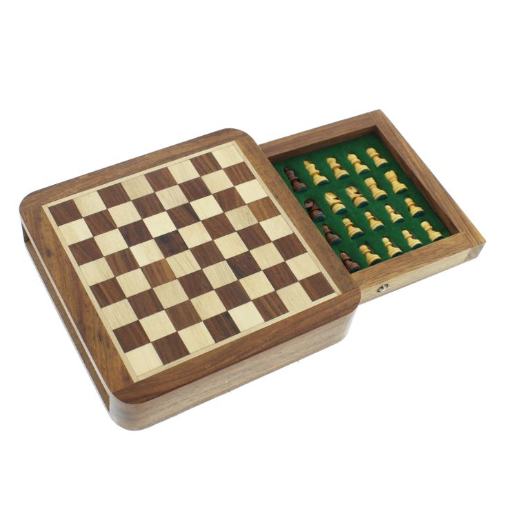 Harvey Makin Magnetic Chess Board with Drawer product image