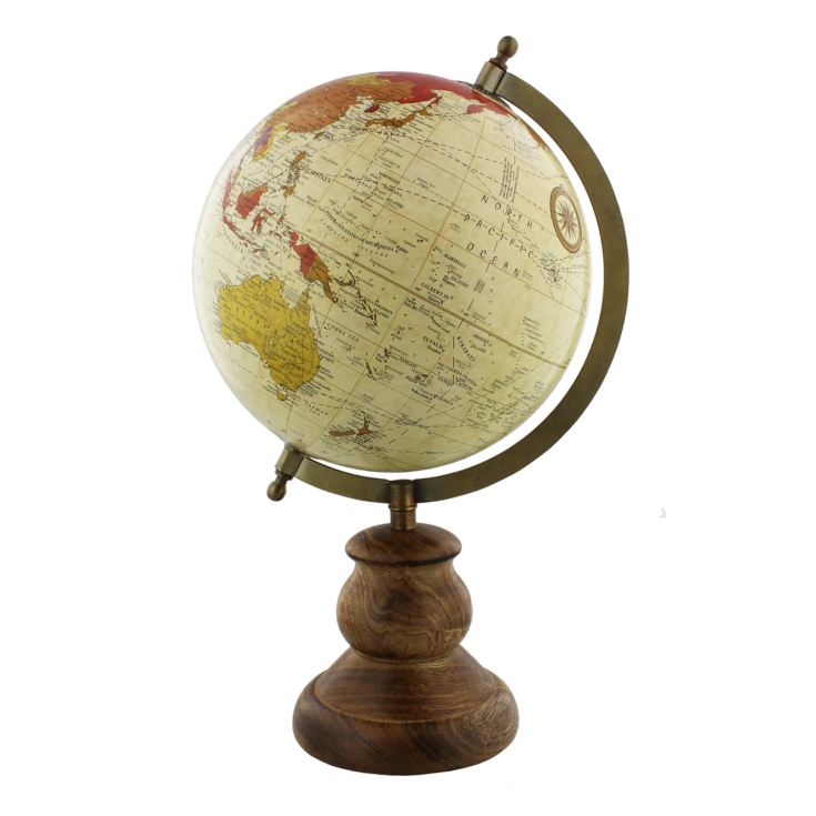 Harvey Makin Globe with Metal & Wooden Base 36 cm product image