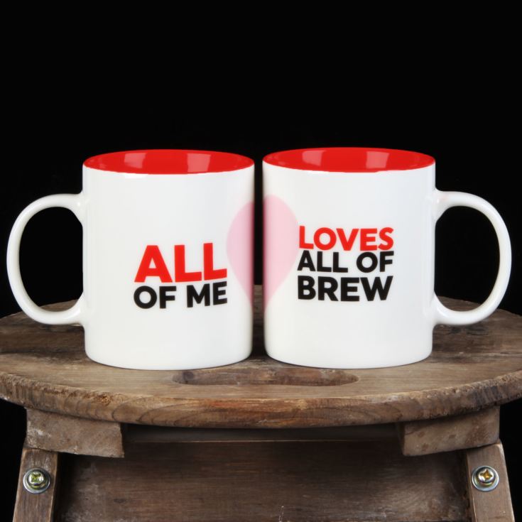 Musicology Mug Pair - All Of Me Loves All Of Brew product image