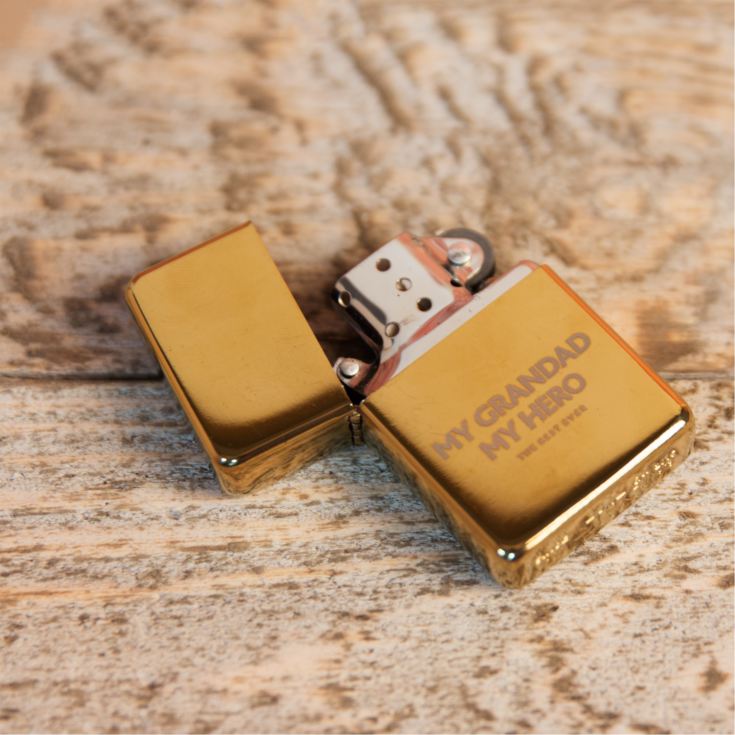 Hero Gold Metal Lighter - My Grandad product image