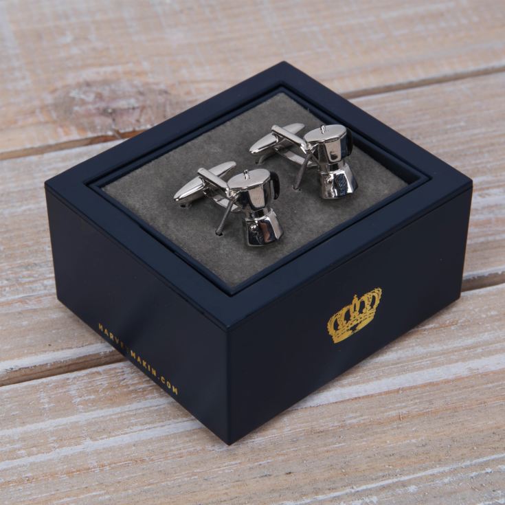 Harvey Makin Cufflinks - Coffee Pot product image