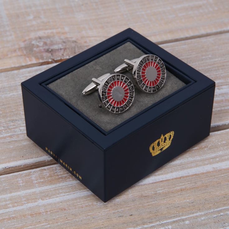 Harvey Makin Cufflinks - Roulette Wheel product image