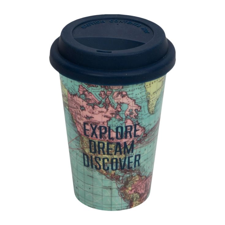 Explore, Dream Discover Stoneware Travel Mug product image