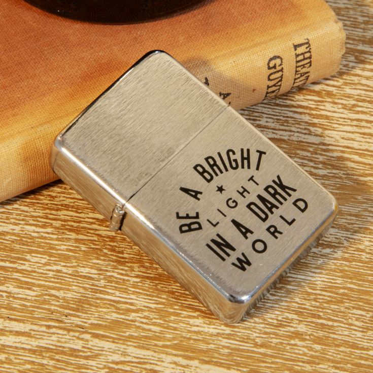 Hemingway Lighter "Be a Bright Light in a Dark World" product image