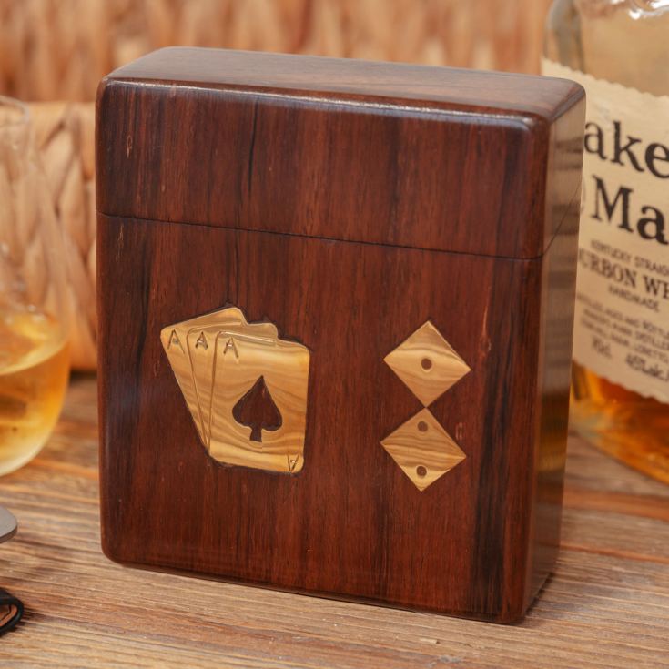 Harvey Makin Wooden Games Set  - Cards with Dice product image