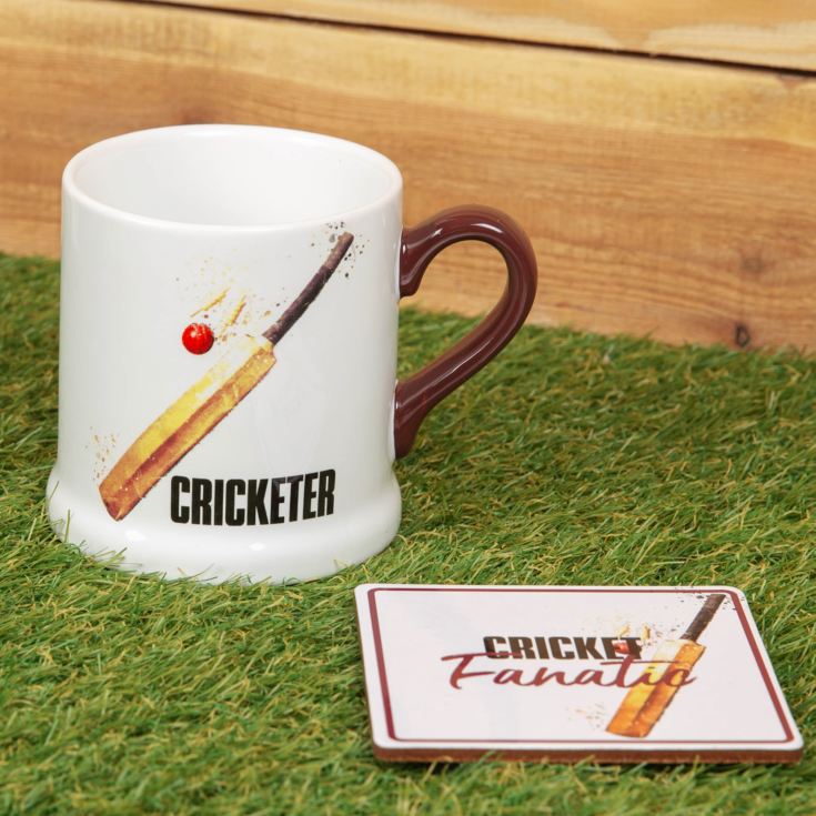 Armchair Supporters Society Mug & Coaster Gift Set - Cricket product image