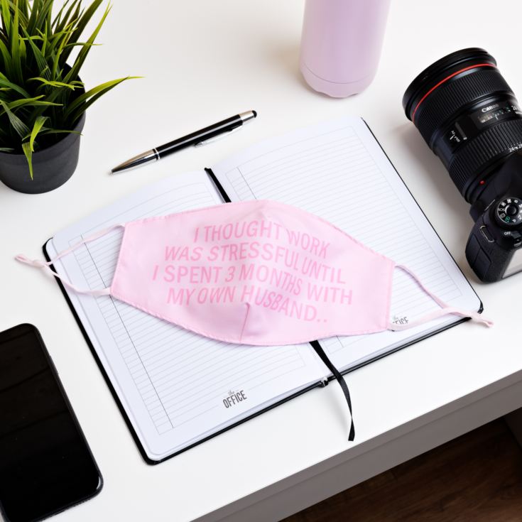 The Office Reusable Non Medical Pink Face Mask - Husband product image