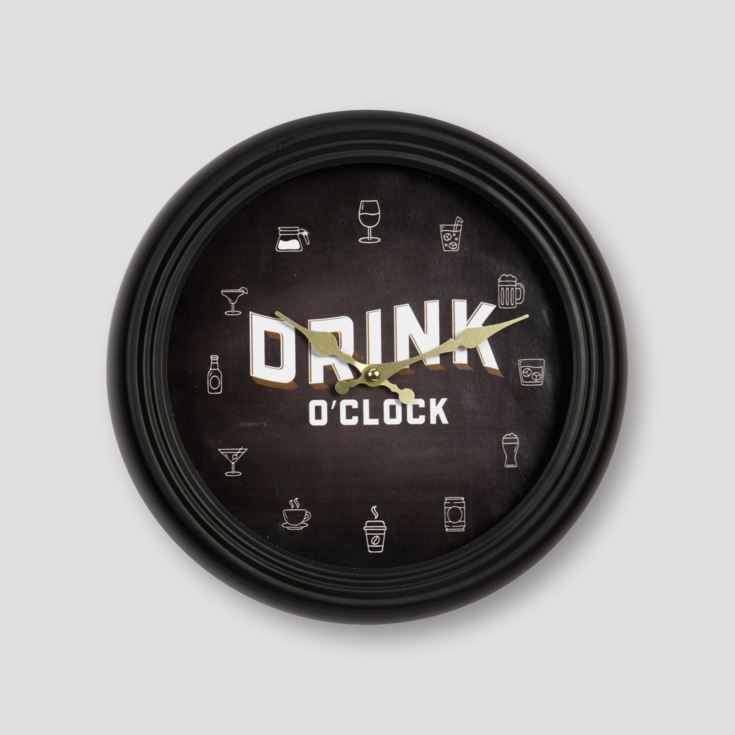 Brewmaster Metal Case Wall Clock 30cm product image