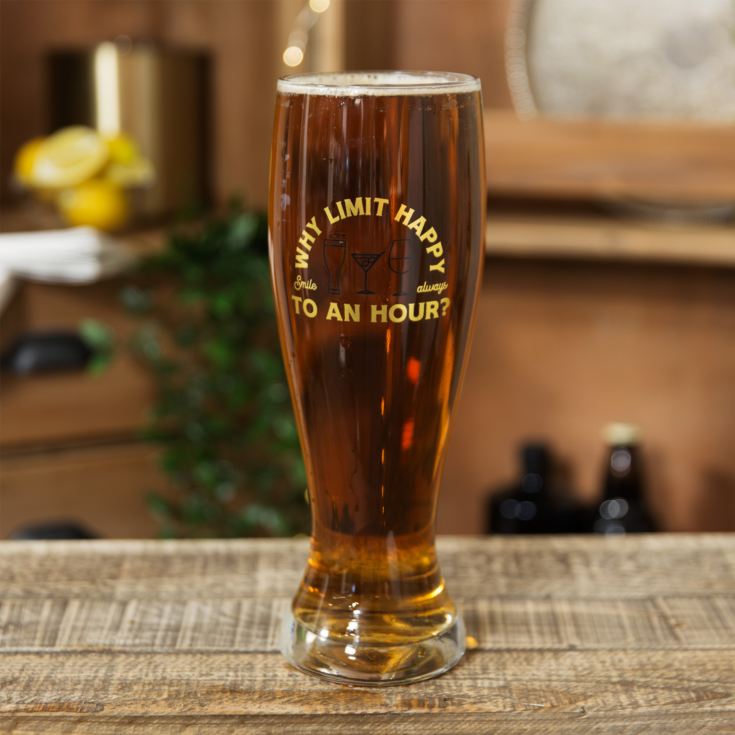 Brewmaster Oversized Beer Glass - Happy Hour product image