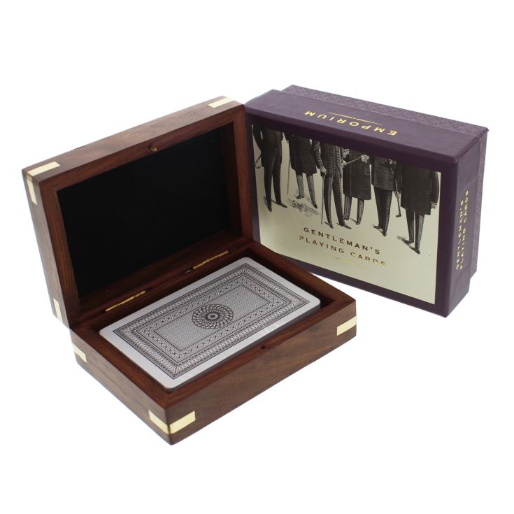 Emporium Playing Cards with Wooden Box product image