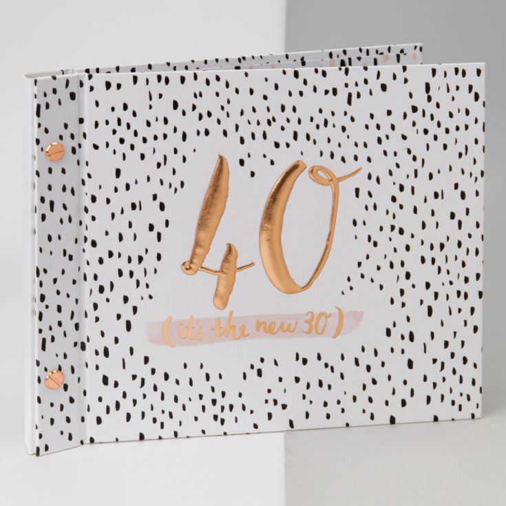 Luxe Birthday Guest Book & Photos - 40 product image