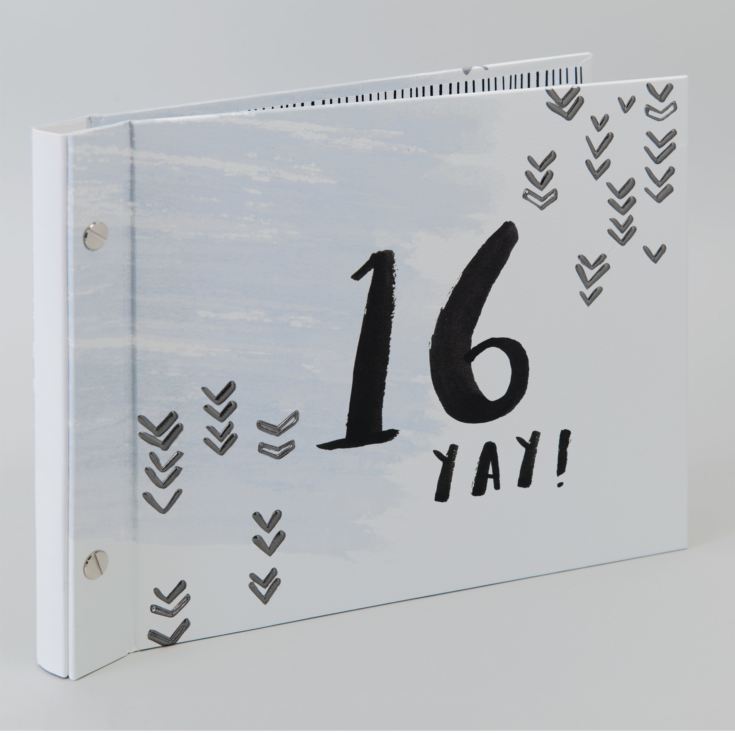 Luxe Male Birthday Guest Book & Photos - 16 product image
