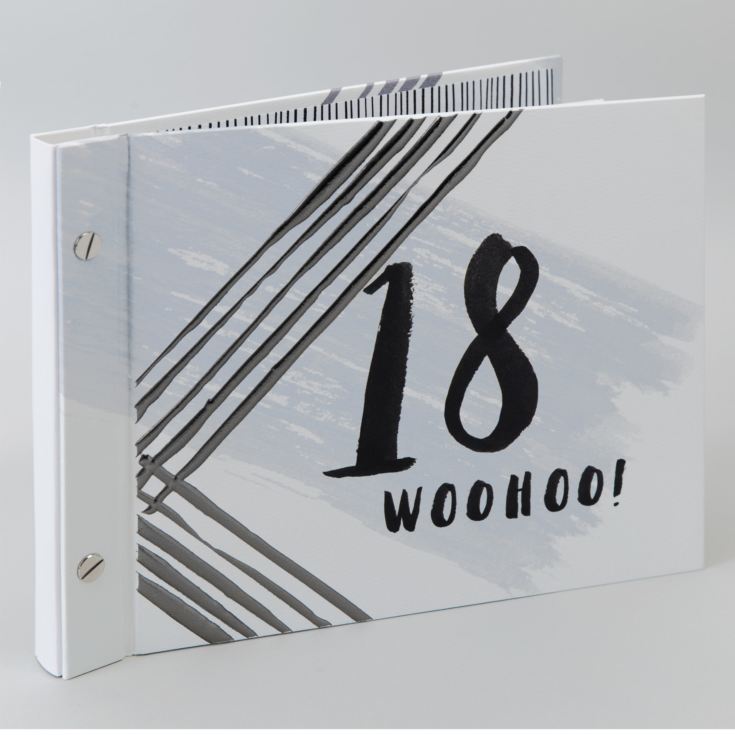 Luxe Male Birthday Photo Album & Guest Book - 18 product image