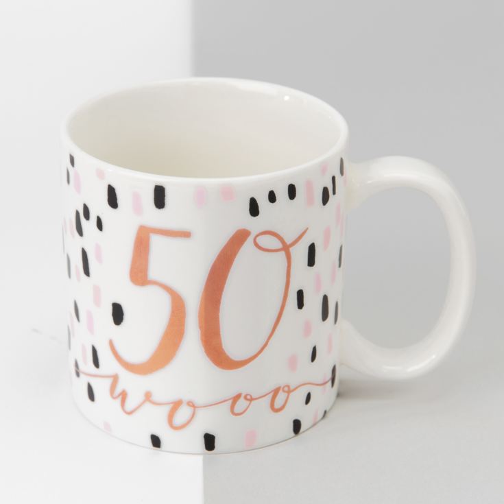 Luxe Ceramic Female Birthday Mug - 50 product image