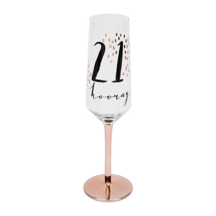 Luxe Birthday Flute 21 product image
