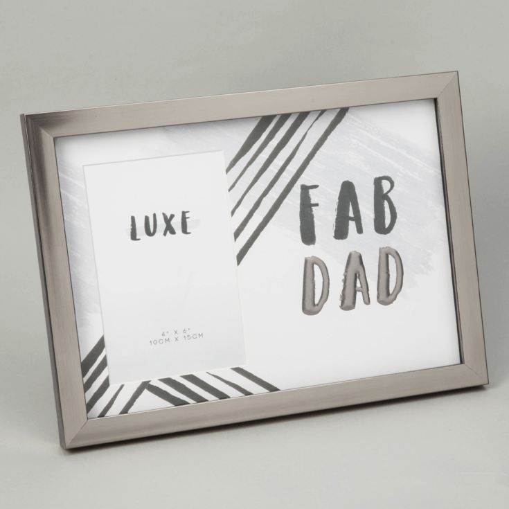 Luxe Birthday Photo Frame 4" x 6" - Dad product image