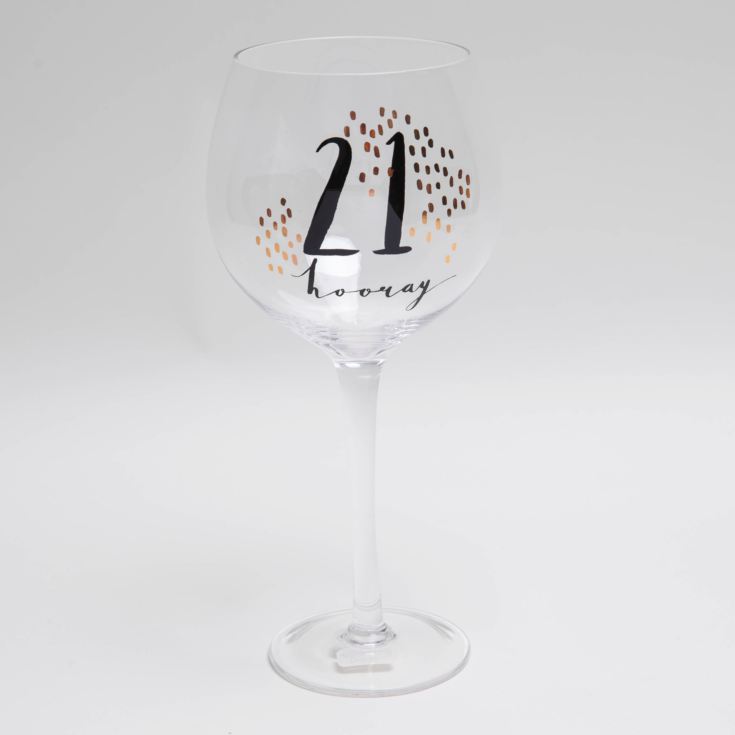 Luxe Birthday Gin Glass - 21 product image