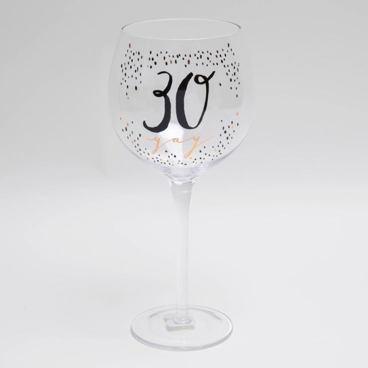 Luxe Birthday Gin Glass - 30 product image