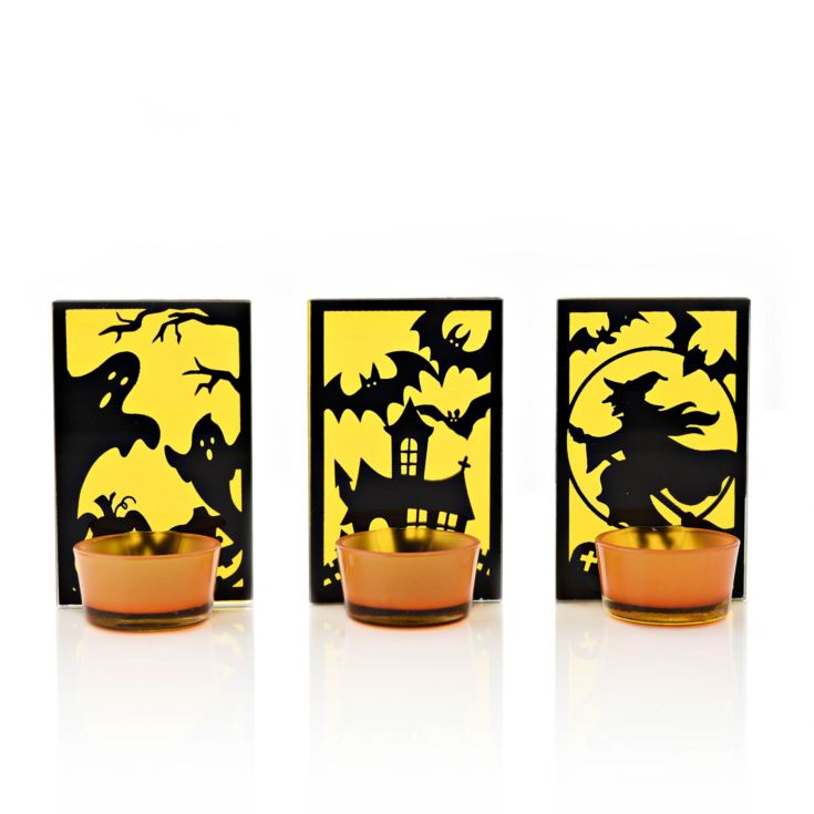 Set of 3 Halloween Tea Light Holders product image