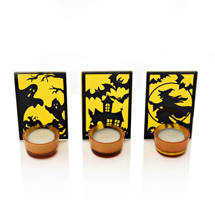 Set of 3 Halloween Tea Light Holders product image