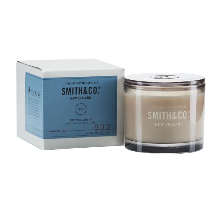 Smith & Co 250g Candle - Vanilla Sugar & Lime product image