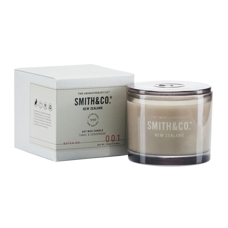 Smith & Co 250g Candle - Tabac & Cedarwood product image