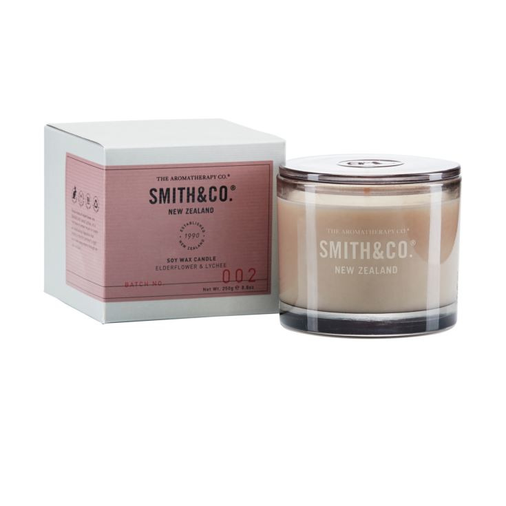 Smith & Co 250g Candle - Elderflower & Lychee product image