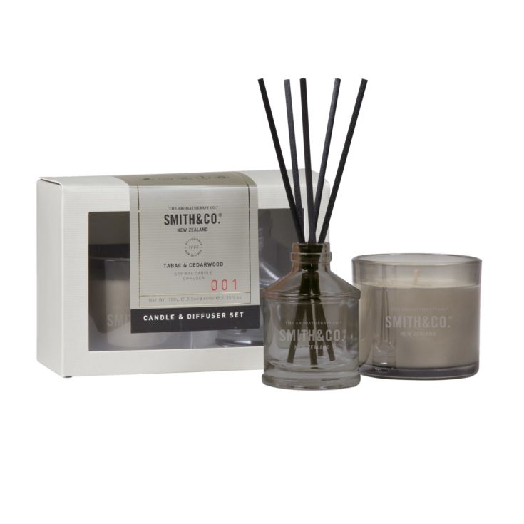 100g Candle & 40ml Diffuser Set - Tabac & Cedarwood product image