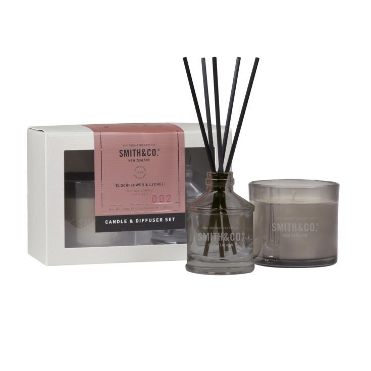 100g Candle & 40ml Diffuser Set - Elderflower & Lychee product image