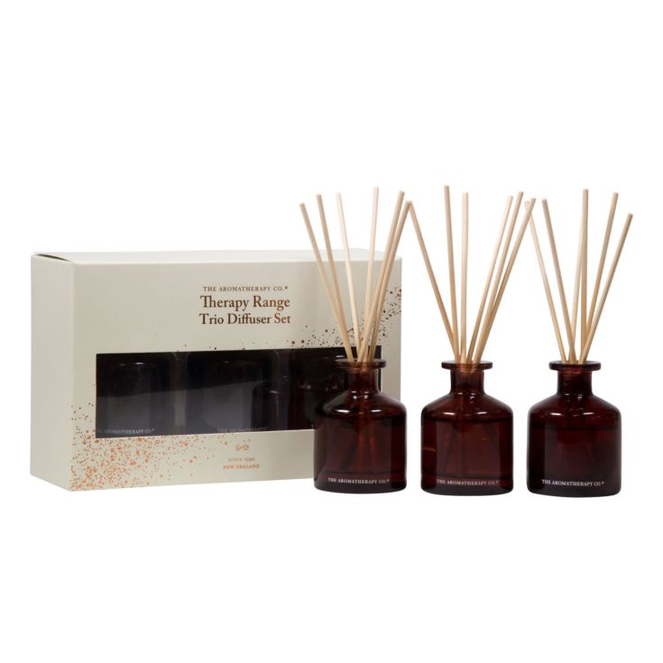 30ml 3 x Mini Diffuser Set Lemongrass, Cocoa & Mint product image