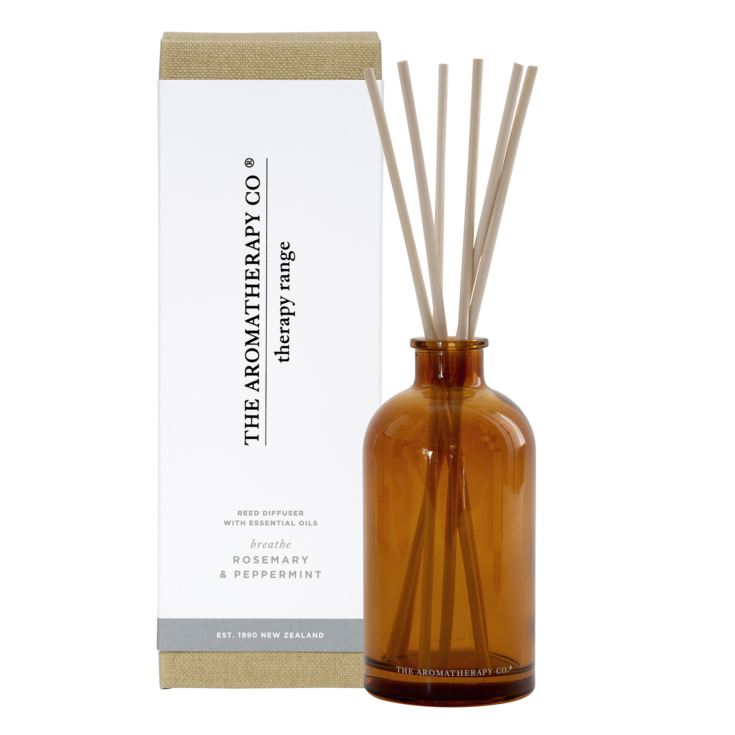 250ml Breathe Therapy Reed Diffuser Rosemary & Peppermint product image