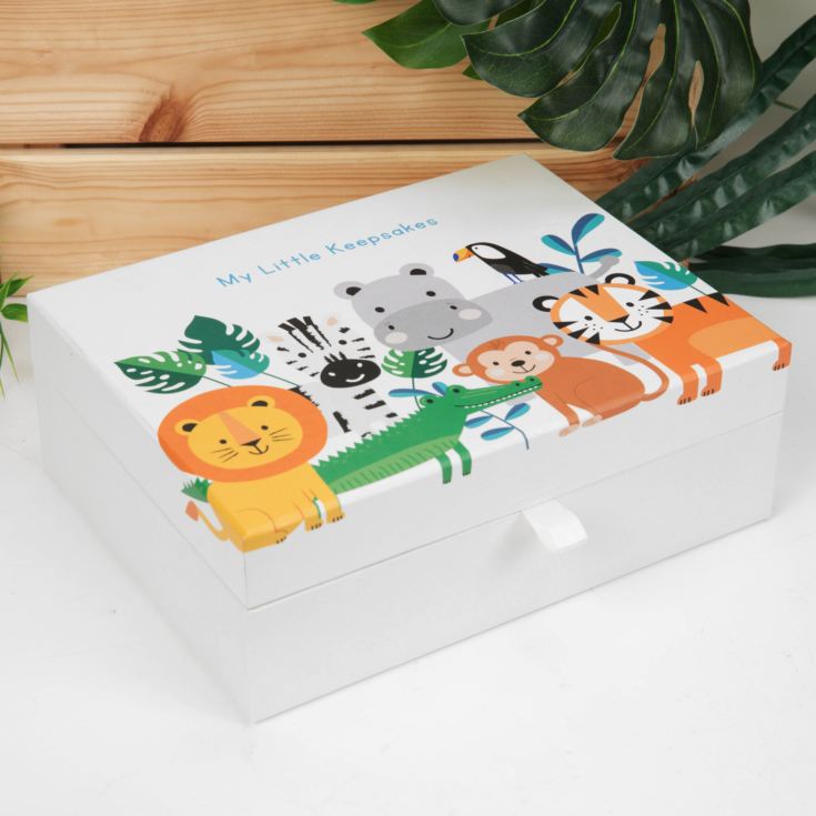 Jungle Baby Paperwrap Keepsake Box product image