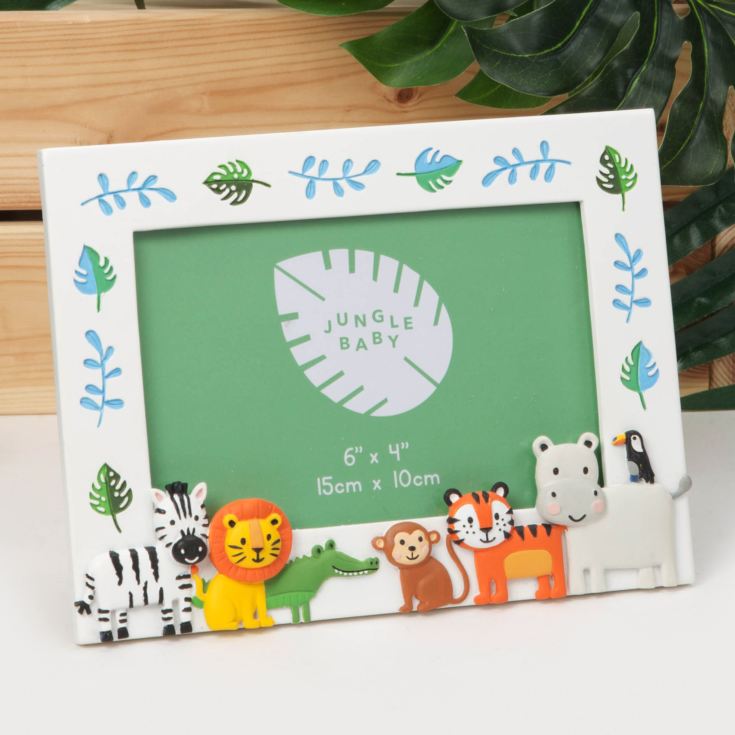 Jungle Baby Characters Resin Relief Frame product image