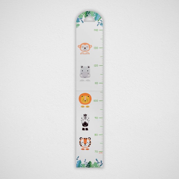 Jungle Baby Wooden Foldable Height Chart | The Gift Experience