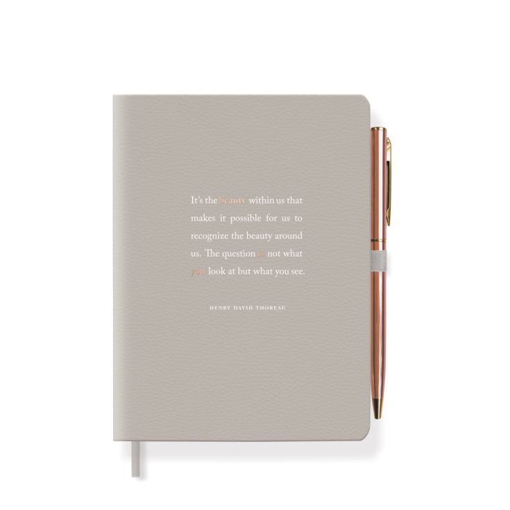 FRINGE STUDIO BEAUTY IS YOU JOURNAL WITH SLIM PEN The Gift Experience