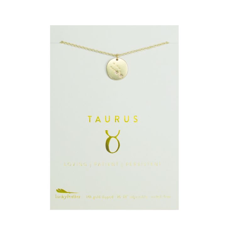 Zodiac Necklace - Taurus product image