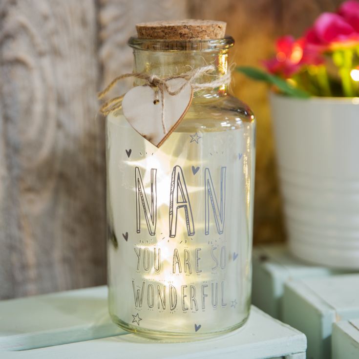 Love Life Light Up Jars - Nan You Are So Wonderful product image
